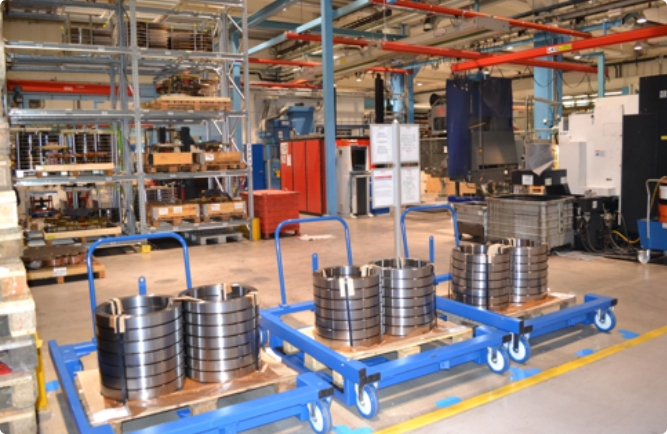 Optimierter Lagerplatz